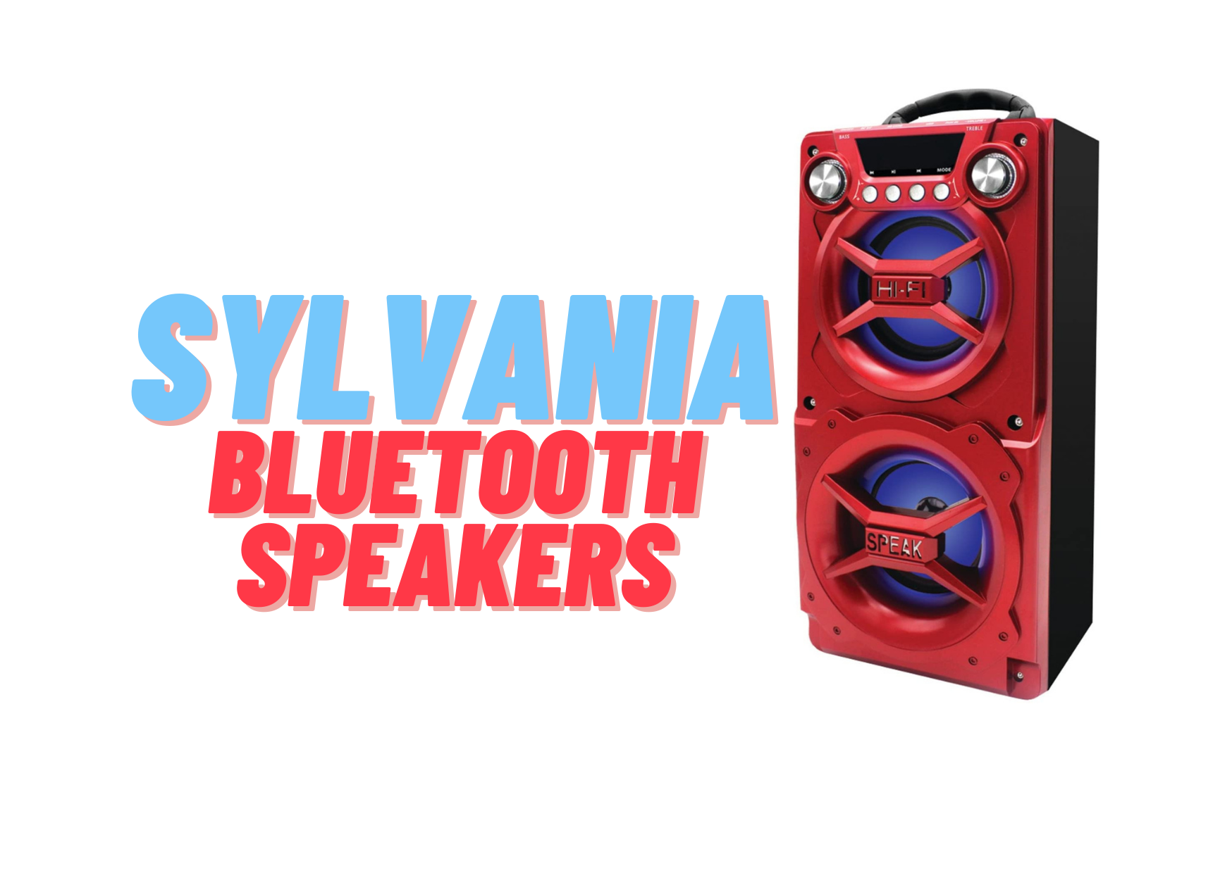 sylvania Bluetooth speakers