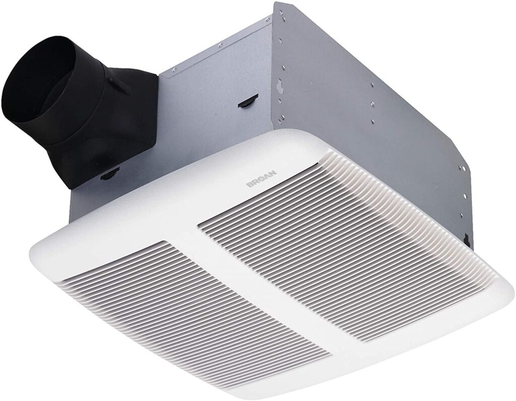 Bathroom exhaust Fan with Light and Bluetooth Speaker